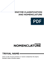 Enzyme Classification and Nomenclature