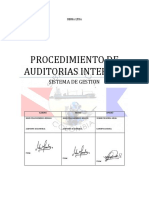 Procedimiento de Auditorias Internas