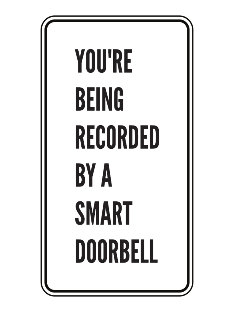 Doorbell Sign 1