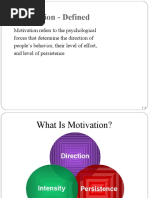 Motivation - Defined