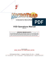 MicroTrap VOD Operations Manual Revision 4