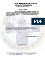 Convocatoria Asamblea General