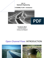 CE 111 - 01a - Open Channel Flow - Introduction