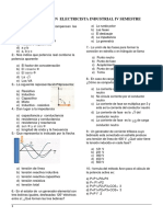 2016 1evaluacion Electricista Industrial IV Semestre