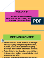 Kuliah 7 Artikel