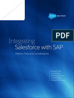 Integrating Salesforce and SAP: Patterns, Tools and Considerations