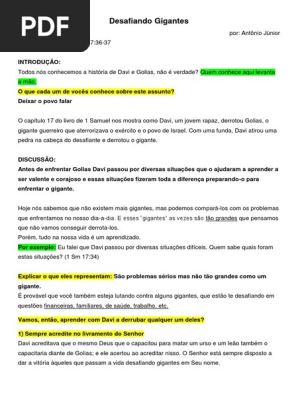 20++ Desafiando gigantes licao de vida ideas in 2021 