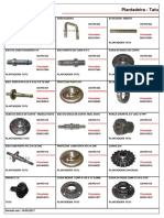 Catálogo de peças para plantadeira Tatu