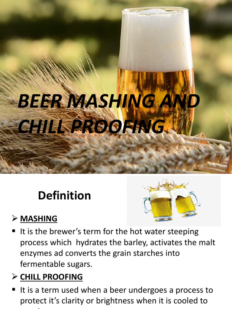 Beer Mashing PDF Malt Brewing