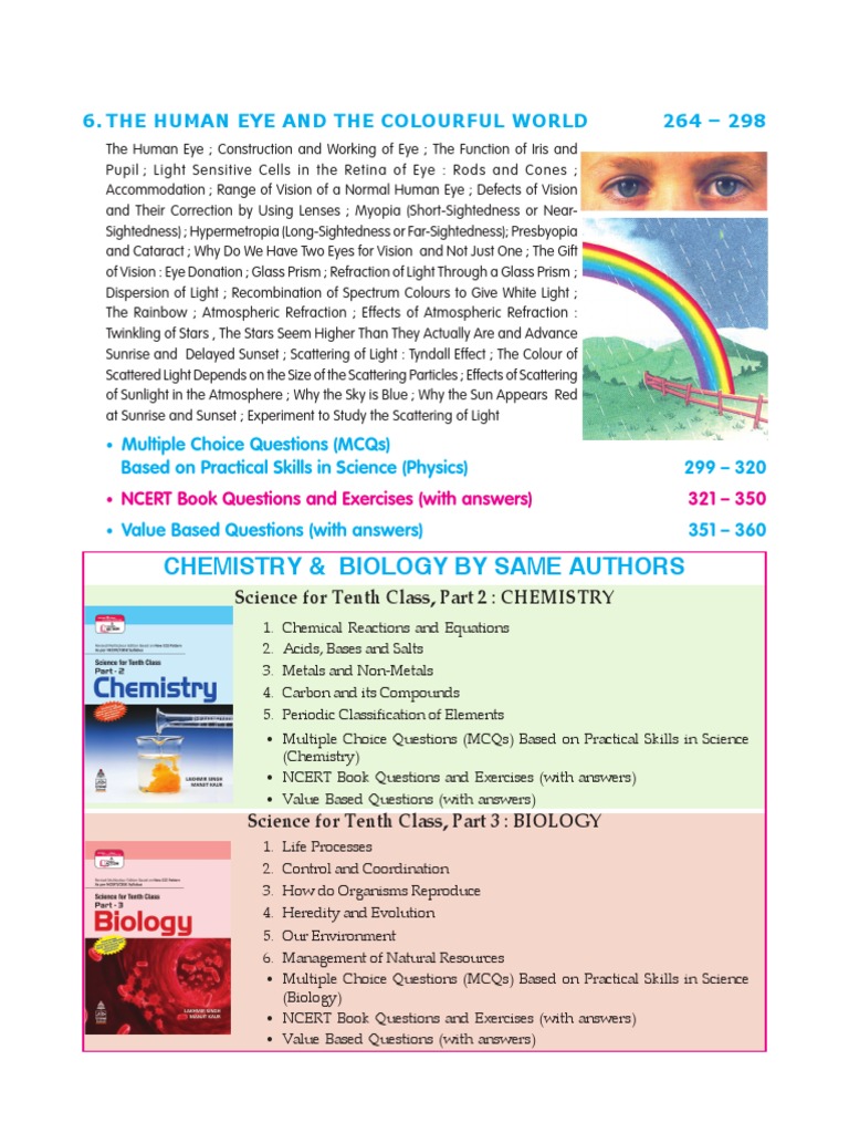 8 - PDFsam - X Phy PDF | PDF | Human Eye | Light