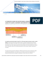 Recomendaciones Plantas Solares (Ver Numero de Calicatas)