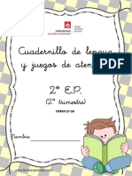 Cuadernillo Lengua 2º Trimestre - Lengua - Atención 17-18