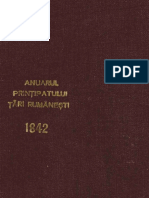 Anuarul Printipatului Tarii Rumanesti 1842 PDF