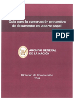 2018 DC RJ 180 Guía para La Conservación Preventiva Papel PDF