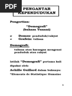 Download PENGANTAR KEPENDUDUKAN by Ped Kaped SN43955966 doc pdf