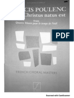 F. Poulenc - Hodie Christus