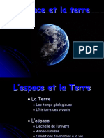 L Espace Et La Terre