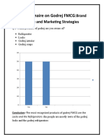 Questionnaire On Godrej FMCG