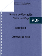 Centrífuga ICB FUGE II