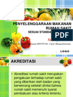 Pelayanan Makanan Sesuai Standar Akreditasi - Suharyati