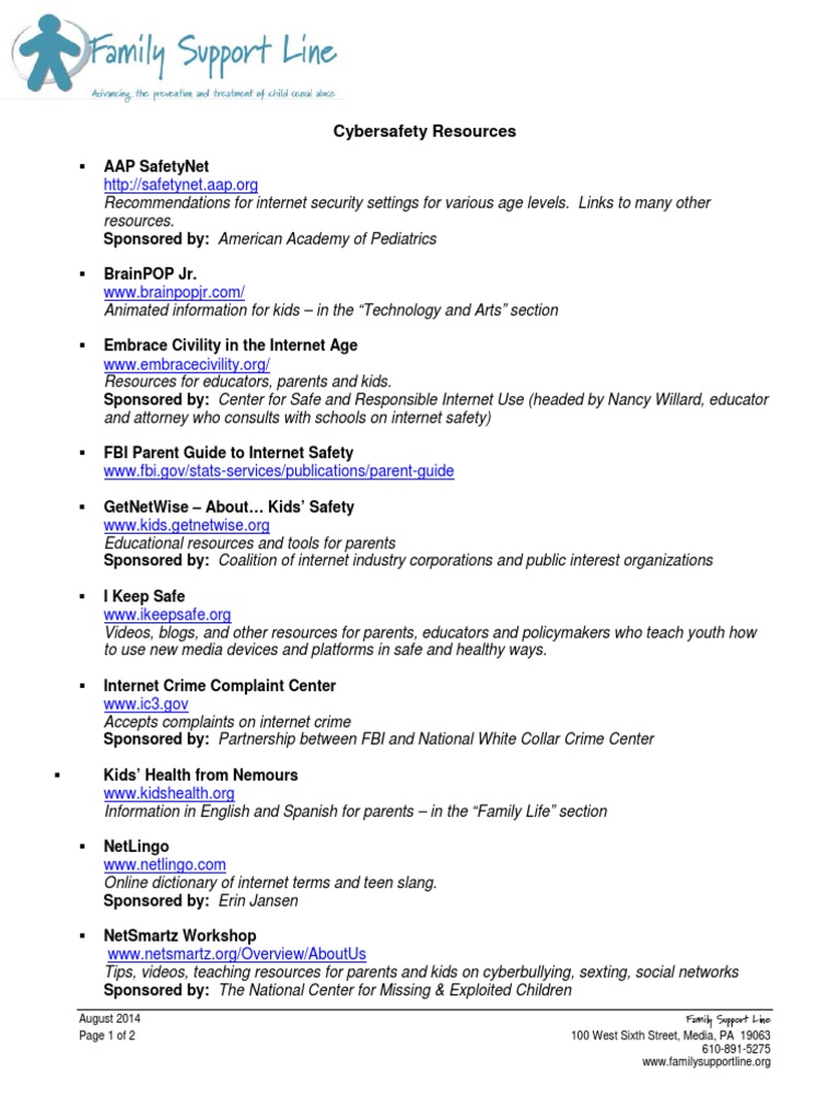 Cybersafety Tools for Parents | PDF | Internet | Cyberspace