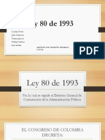 Ley 80 de 1993