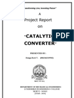 Catalytic Converter (Final Report)