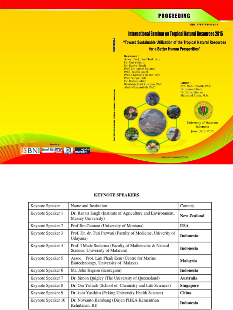 Prosiding Istnr Tahun 2015 Lengkap Glutathione S Transferase Molecular Cloning