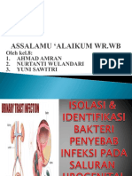 Kel.8 Isolasi Dan Identifikasi Bakteri Penyebab Pada Saluran Urogenital