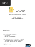 SQLGraph - When ClickHouse Marries Graph Processing Amoisbird PDF