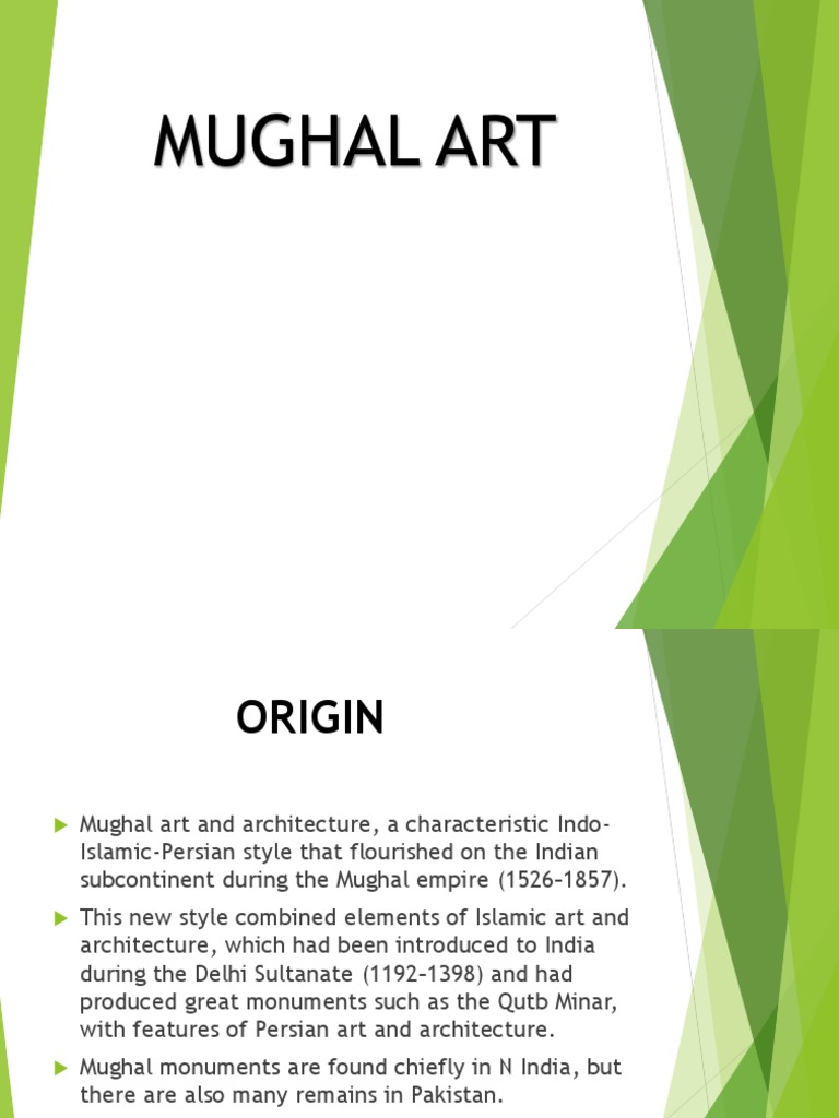 Modern Mughal Art Overview | PDF | Mughal Empire | Art Media