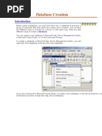 Database Creation