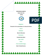 Técnicas e instrumentos para la evaluación de aprendizajes