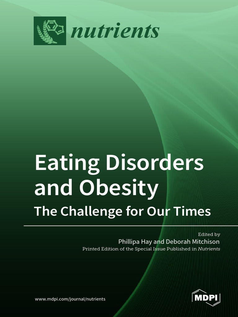 Eating Disorders And Obesity Survey Methodology Obesity