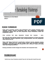 Pengantar Farmakologi Fisioterapi