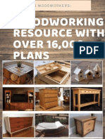 Wood Working Plans For Beginners - 16,000 Woodworking Plans