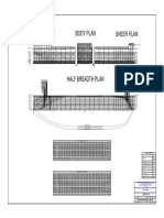 Lines Plan Contoh Gambar