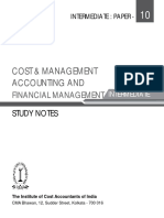 Syllabus CMA&FM Paper 10 PDF