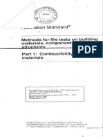Australian Standard Part 1 Combustibility Test For Materials