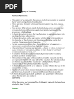 Grade 8 Atomic Structure - Notes... | PDF | Ion | Atoms
