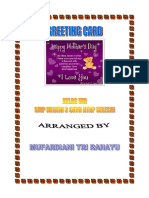 bahan ajar greeting card