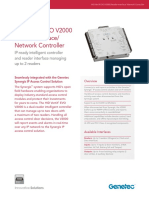EN Genetec HID Global VertX EVO V2000 Specifications Sheet