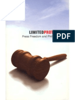 Limited Protection - Press Freedom and Philippine Law