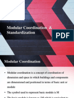 Modular Coordination & Standardization for Construction Projects