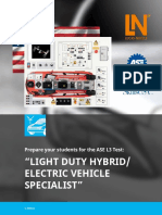 Light Duty Hybrid Electric Vehicle Specialist ASE Flyer