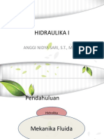 Hidraulika I Pertemuan 1