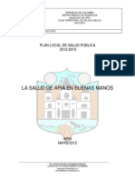 APIA Plan Territorial de Salud 2012 2015