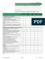 OHS Workplace Checklist