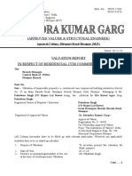 Valuation of Report Resi & Cum Com.