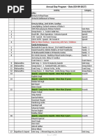 Indoor Outdoor Games Chart | PDF